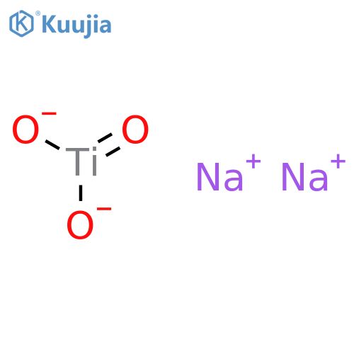 Sodium titanium oxide structure