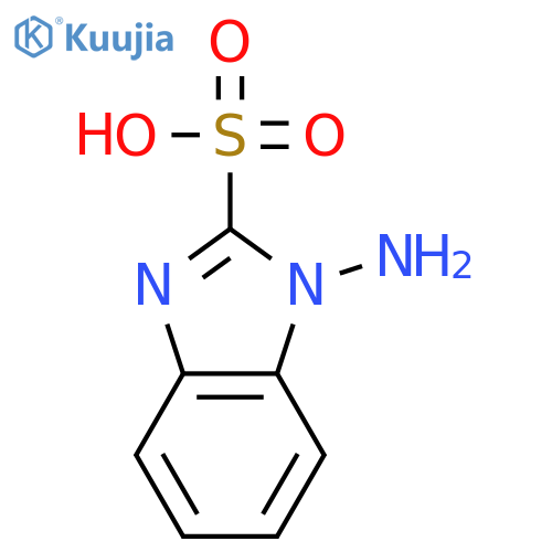 1-Aminobenzimidazole-2-sulfonic Acid structure