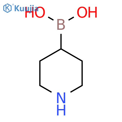 (piperidin-4-yl)boronic acid structure