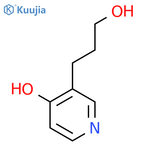 3-(3-Hydroxypropyl)pyridin-4-ol structure
