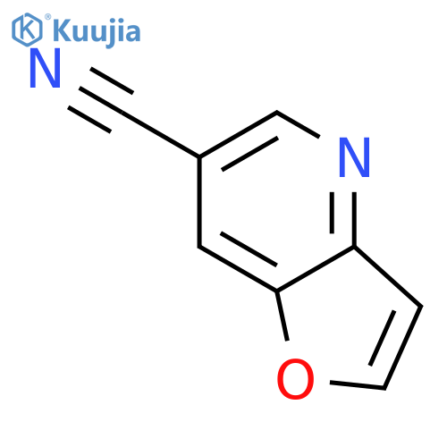 Furo3,2-bpyridine-6-carbonitrile structure