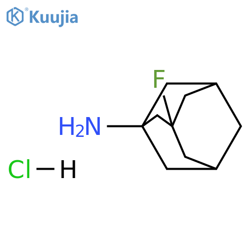 3-Fluoroadamantan-1-amine Hydrochloride structure