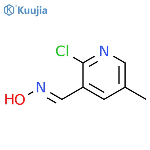 (E)-2-Chloro-5-methylnicotinaldehyde oxime structure