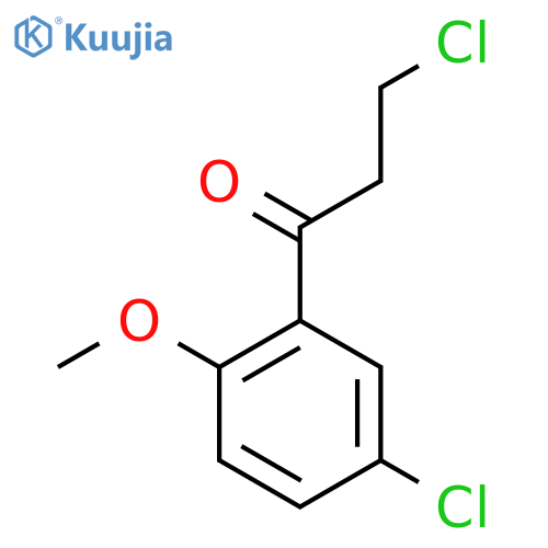 3,5'-Dichloro-2'-methoxypropiophenone structure