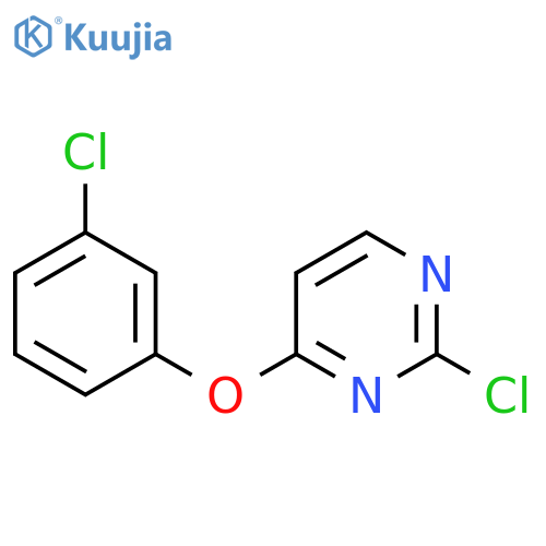 4-(3-Chlorophenoxy)-2-chloropyrimidine structure