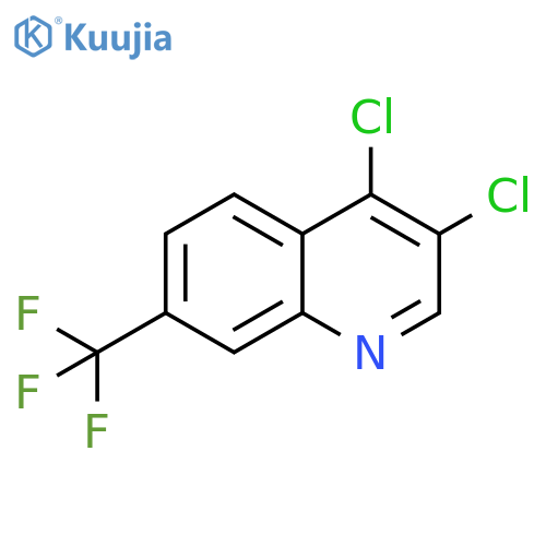 3,4-Dichloro-7-trifluoromethylquinoline structure