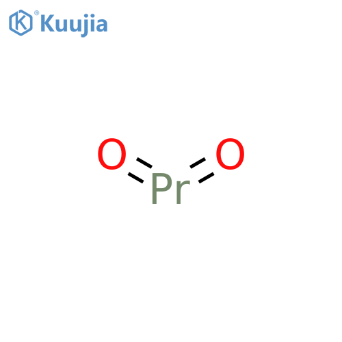 Praseodymium oxide structure