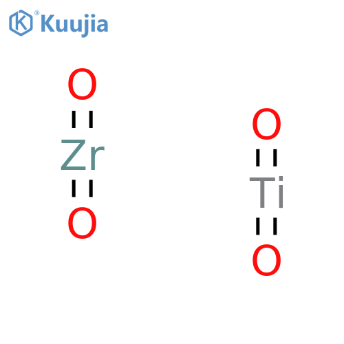 ZIRCONIUM TITANIUM OXIDE structure