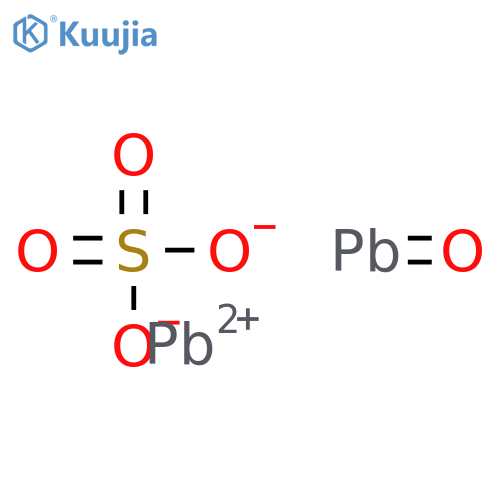 Lead oxide sulfate structure