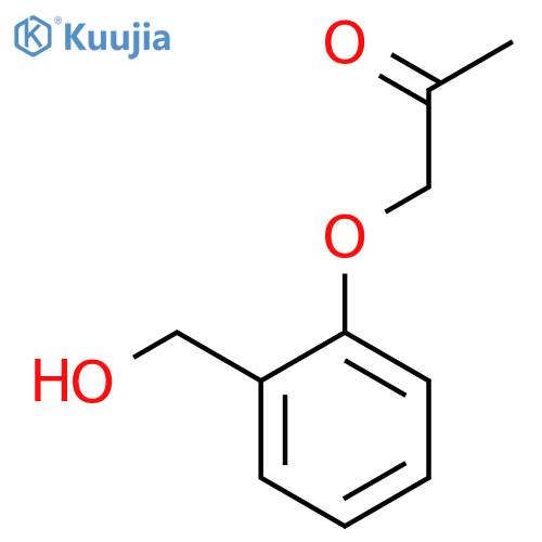 2-Propanone, 1-[2-(hydroxymethyl)phenoxy]- structure