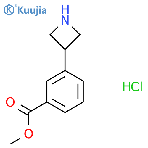Methyl 3-(azetidin-3-yl)benzoate hydrochloride structure