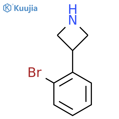 3-(2-Bromophenyl)azetidine structure