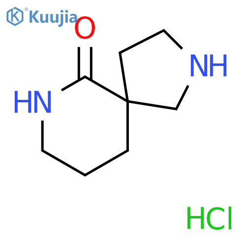 2,7-diazaspiro4.5decan-6-one hydrochloride structure