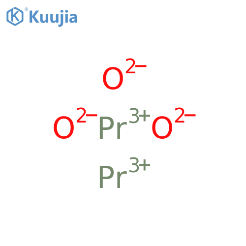 Praseodynium oxide structure