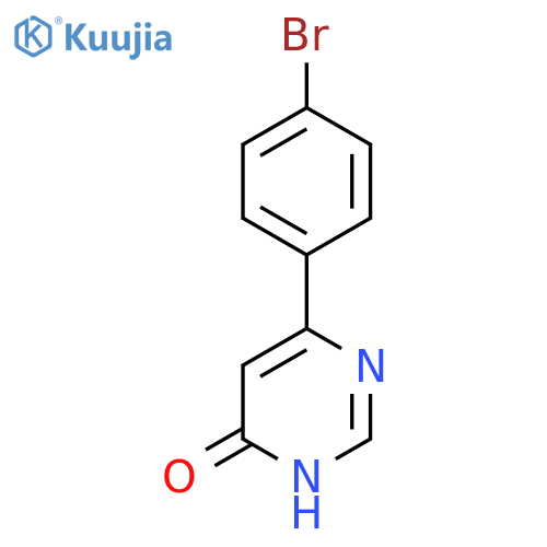 6-(4-Bromophenyl)pyrimidin-4-ol structure