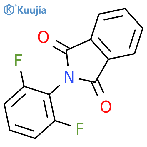 2-(2,6-difluorophenyl)isoindole-1,3-dione structure