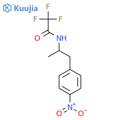 Acetamide, 2,2,2-trifluoro-N-[1-methyl-2-(4-nitrophenyl)ethyl]-, (±)- structure