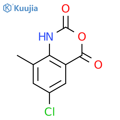 6-Chloro-8-methyl-2H-3,1-benzoxazine-2,4(1H)-dione structure