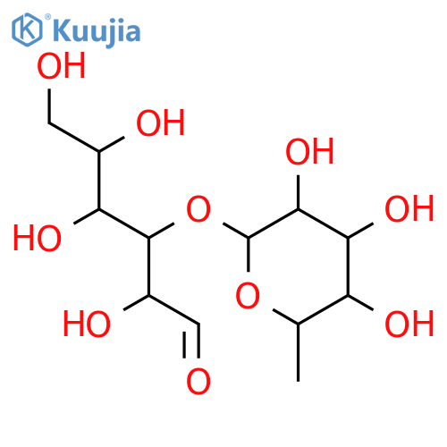 3-O-(α-L-Fucopyranosyl)-D-galactose structure
