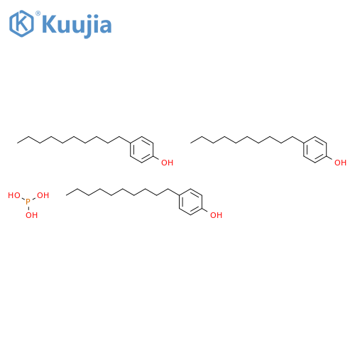 Phenol, 4-decyl-, phosphite (3:1) structure