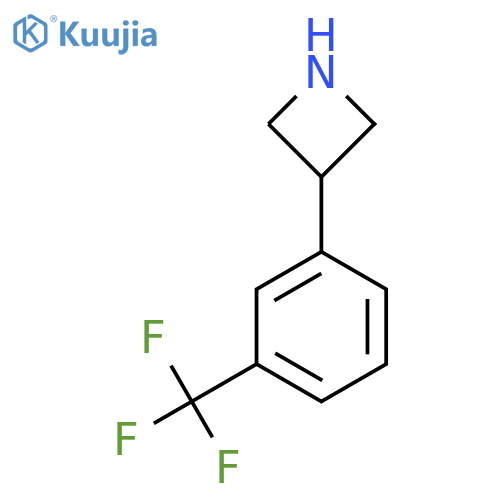 3-[3-(Trifluoromethyl)phenyl]azetidine structure
