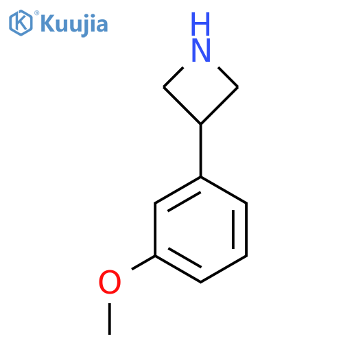 3-(3-methoxyphenyl)azetidine structure