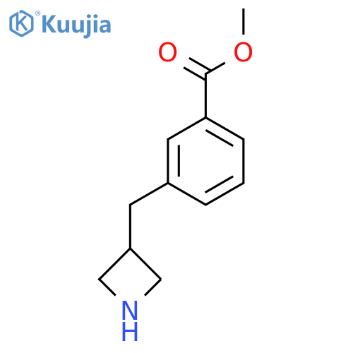 methyl 3-(azetidin-3-yl)methylbenzoate structure