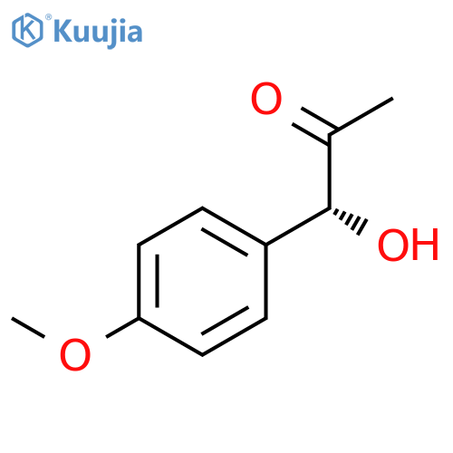 2-Propanone, 1-hydroxy-1-(4-methoxyphenyl)-, (R)- structure