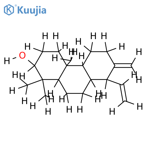 (5alpha,8beta,9alpha,10beta,14alpha)-cleistantha-13(17),15-dien-3beta-ol structure