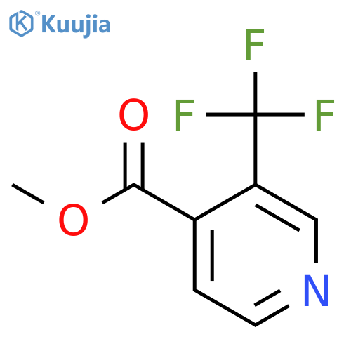 methyl 3-(trifluoromethyl)isonicotinate structure