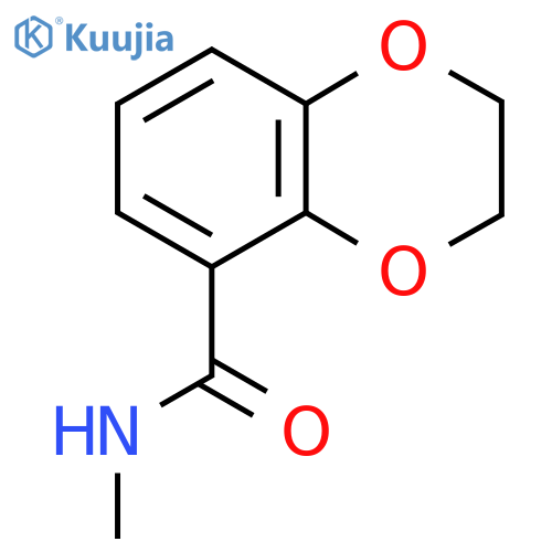 N-methyl-2,3-dihydro-1,4-benzodioxine-5-carboxamide structure