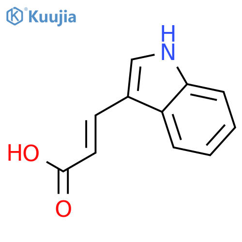 3-Indoleacrylic Acid structure