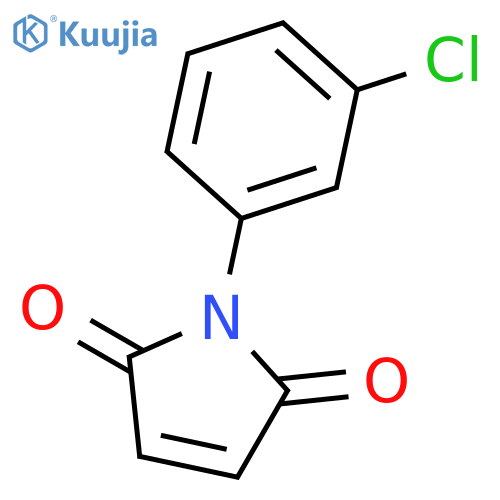 1-(3-Chlorophenyl)-1H-pyrrole-2,5-dione structure