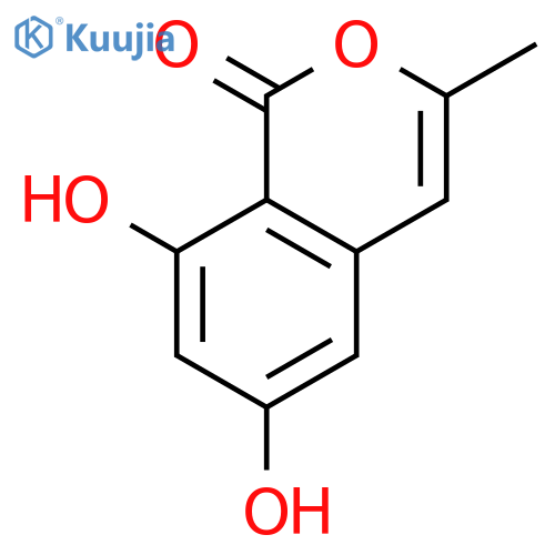 1H-2-Benzopyran-1-one, 6,8-dihydroxy-3-methyl- structure