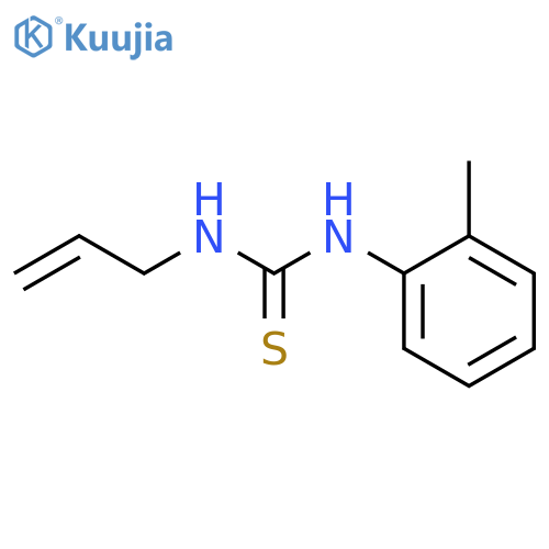 Thiourea,N-(2-methylphenyl)-N'-2-propen-1-yl- structure
