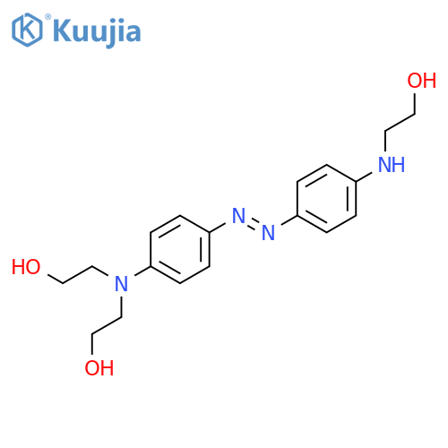 Ethanol,2,2'-[[4-[[4-[(2-hydroxyethyl)amino]phenyl]azo]phenyl]imino]bis- (9CI) structure