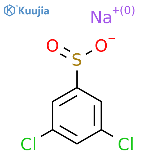 Sodium 3,5-dichlorobenzenesulfinate structure