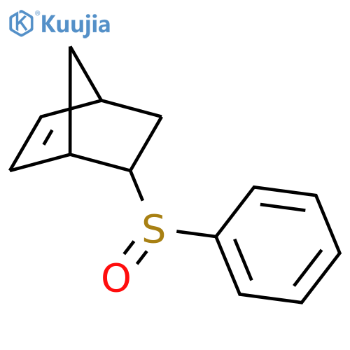 Bicyclo[2.2.1]hept-2-ene,5-[(R)-phenylsulfinyl]-, (1R,4R,5S)-rel- structure