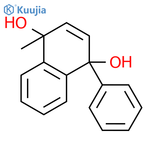 1,4-Naphthalenediol, 1,4-dihydro-1-methyl-4-phenyl- structure