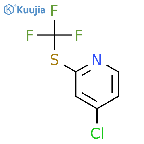 4-Chloro-2-(trifluoromethylthio)pyridine structure