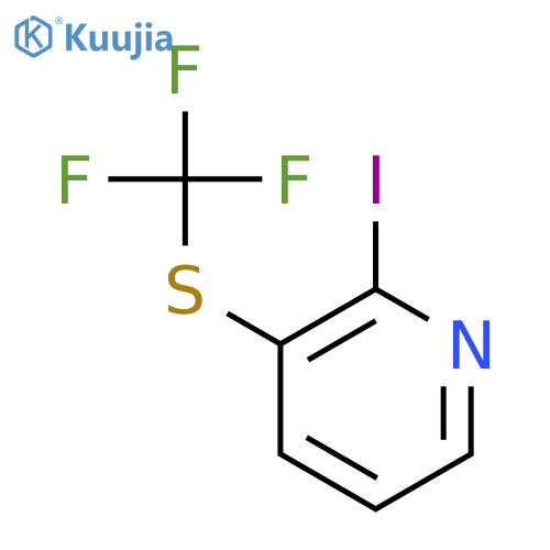 2-Iodo-3-(trifluoromethylthio)pyridine structure