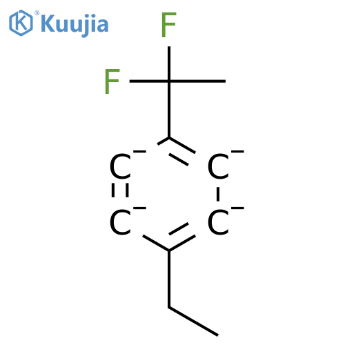 1-(1,1-Difluoroethyl)-4-ethylbenzene structure