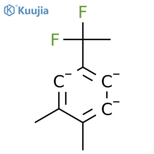 4-(1,1-Difluoroethyl)-1,2-dimethylbenzene structure