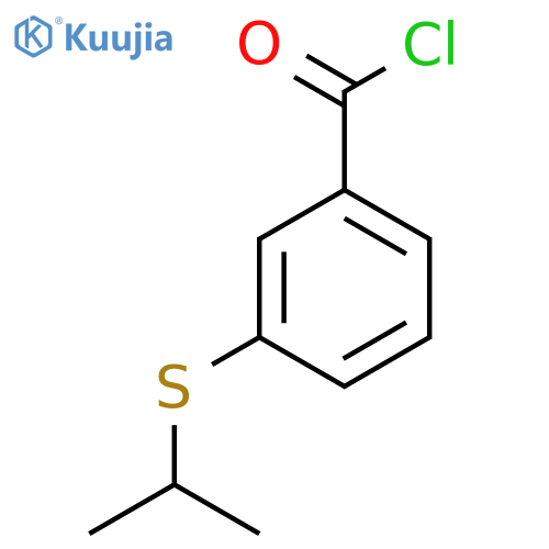 3-(Isopropylthio)benzoyl chloride structure