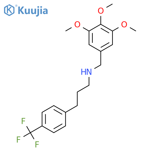 {3-4-(trifluoromethyl)phenylpropyl}(3,4,5-trimethoxyphenyl)methylamine structure