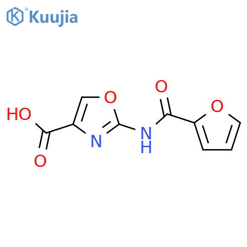 2-(2-Furoylamino)-1,3-oxazole-4-carboxylic acid structure