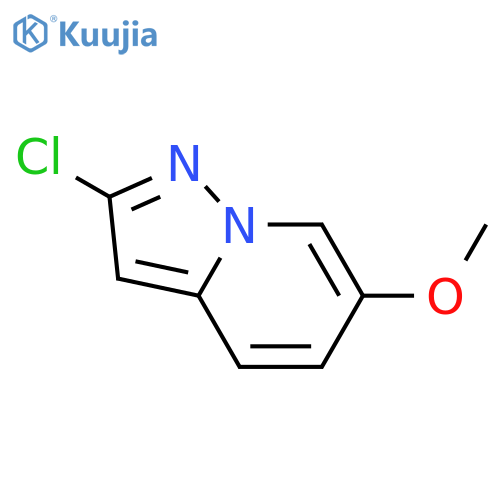 2-chloro-6-methoxypyrazolo1,5-apyridine structure