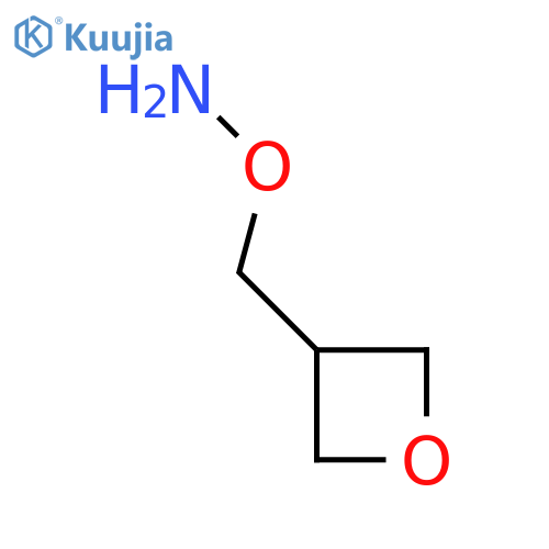 O-[(oxetan-3-yl)methyl]hydroxylamine structure