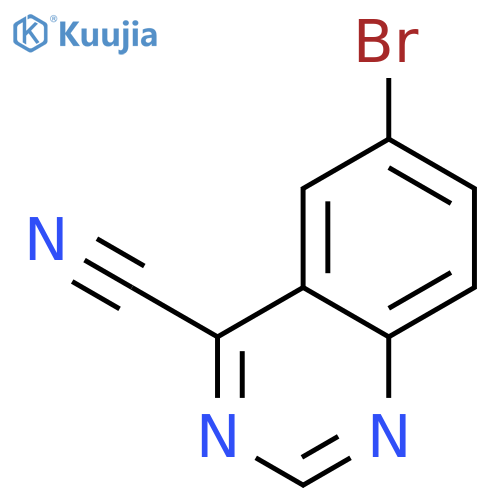 6-Bromoquinazoline-4-carbonitrile structure