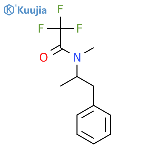 Acetamide,2,2,2-trifluoro-N-methyl-N-(1-methyl-2-phenylethyl)- structure